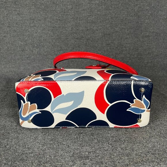 Kate Spade New York Eva Breezy Floral Small Satchel Floral Shoulder Strap - Picture 6 of 11
